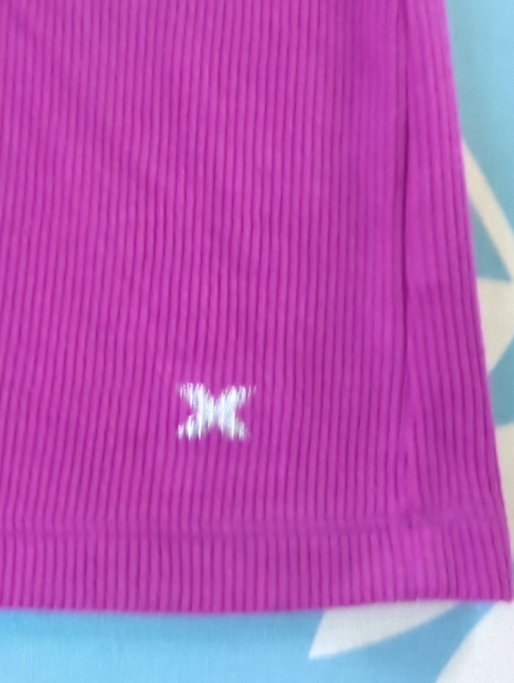 Xersion Fuchsia Ribbed Racerback Tank - Picture 4 of 6